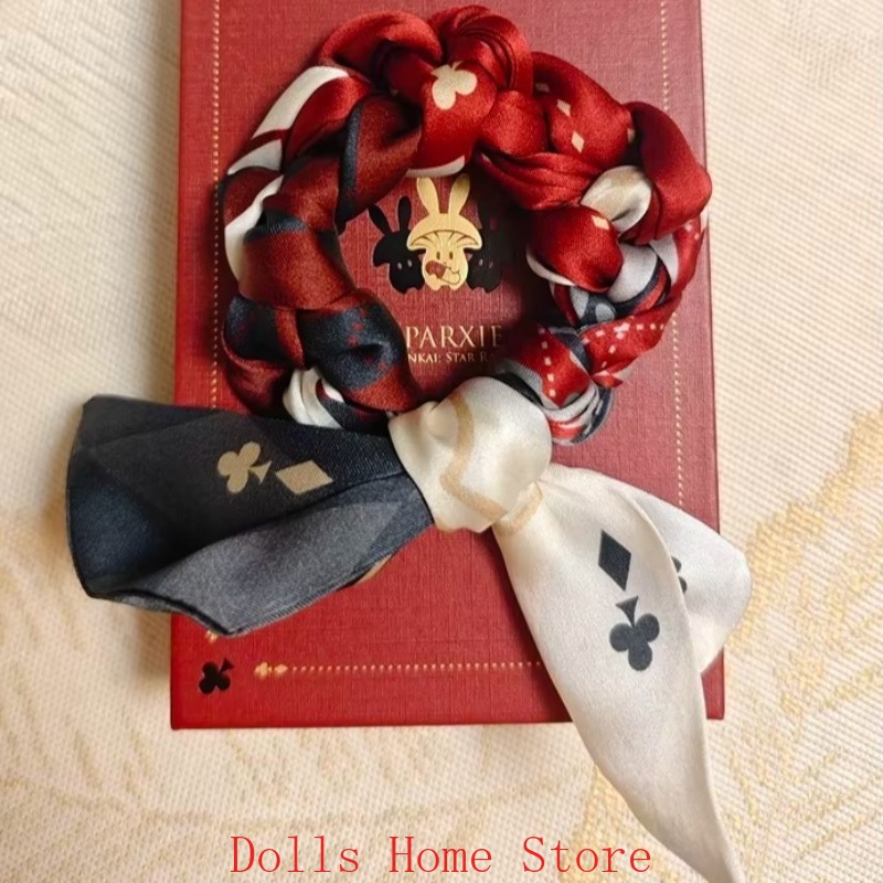 Silk Scarf Square - アニメ公式 MIHOYO『崩壊：スターレイル』アベンチュリン・ウェーブフレア・スパルクシー ゲームコスプレ用 ロングシルクスカーフ スクエアスカーフ コスチューム