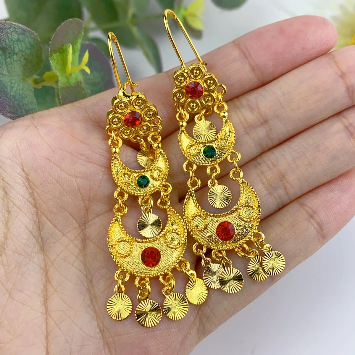 インディアンドロップブラブライヤリングジュエリー女の子のため - Women Accessories Dubai のレビューと価格