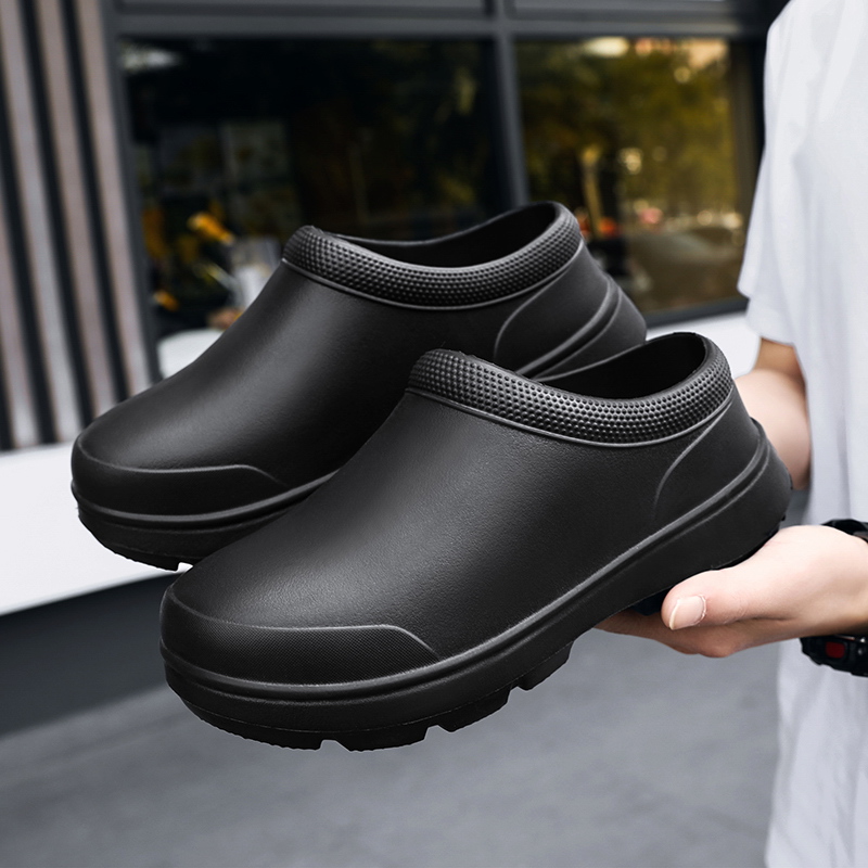 男性と女性向けの滑り止めEVAシェフシューズ、耐油性、防水ス - Women Kitchen Accessories のレビューと価格