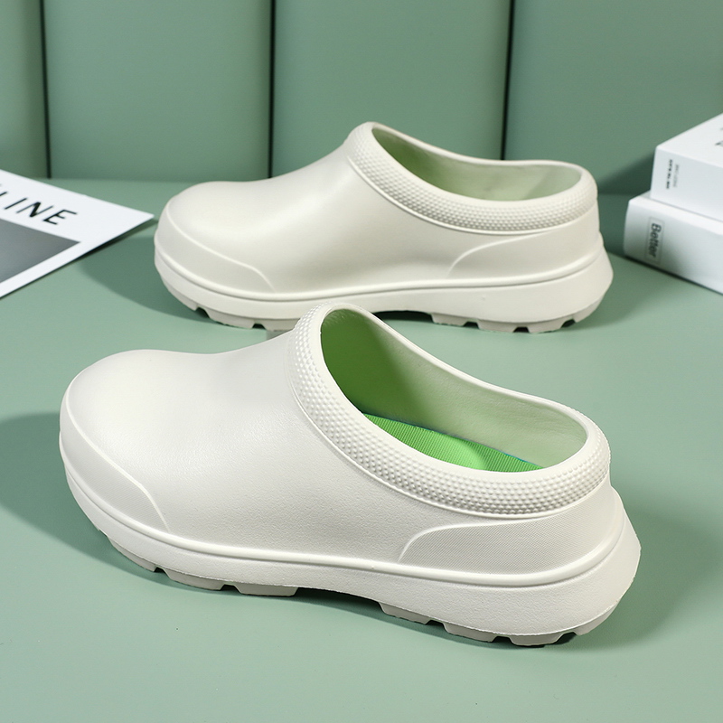 男性と女性向けの滑り止めEVAシェフシューズ、耐油性、防水ス - Women Kitchen Accessories のレビューと価格