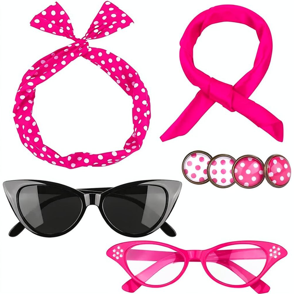 1950年代のレトロな魅力あふれるアクセサリーセット。キャッ - Women'S Accessories In The 1950S のレビューと価格