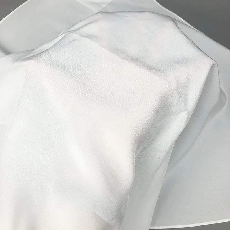 新しい女性シルクスカーフスクエアネックショールレディホワイト - Silk Scarf Square のレビューと価格