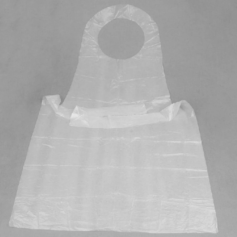 100 個使い捨てキッチンエプロンプラスチック防水エプロン個 - Women Kitchen Accessories のレビューと価格
