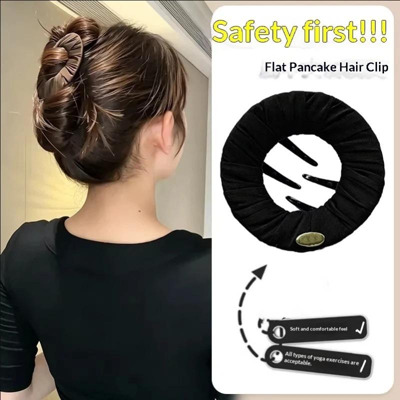 ホットセール-快適な円形フラットヘアクロウクリップ、女性用睡 - Women Accessories Sale のレビューと価格