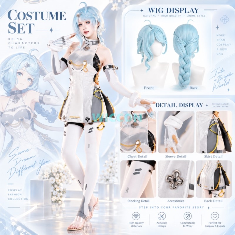 ‌ ‌ ‌ ‌ シードのコスプレ衣装、ウィッグ、ゼンレスゾー - Women'S Accessories Clothing のレビューと価格