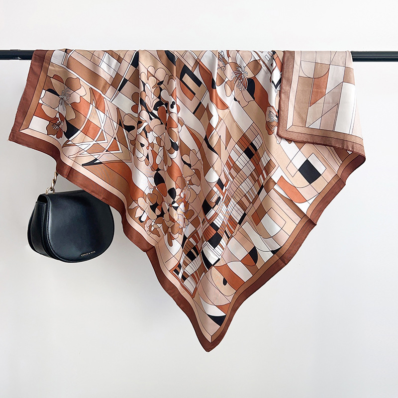 2026 新しいスクエアツイルシルクスカーフ女性のための春秋 - Silk Scarf Square のレビューと価格